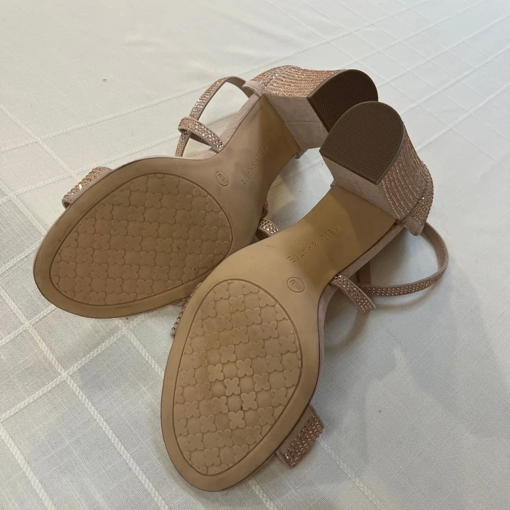 Women's Blush Strappy Block Heel Sandals - Picture 10 of 15